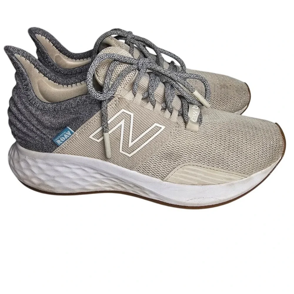 New Balance Fresh Foam‎ Women's Running Walking Casual Shoes Size 6.5 US Beige